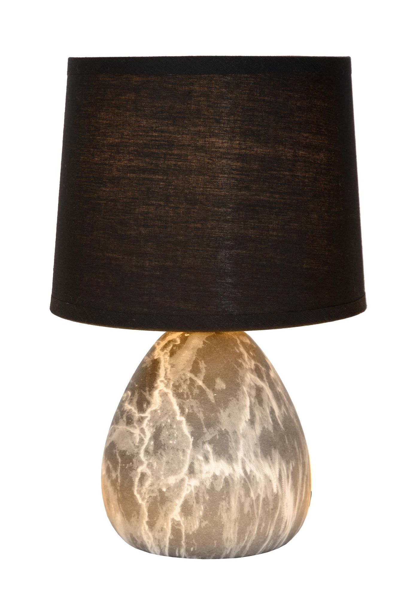 Lucide Schwarz Tischlampe, Marmo (E14) - Bild 3