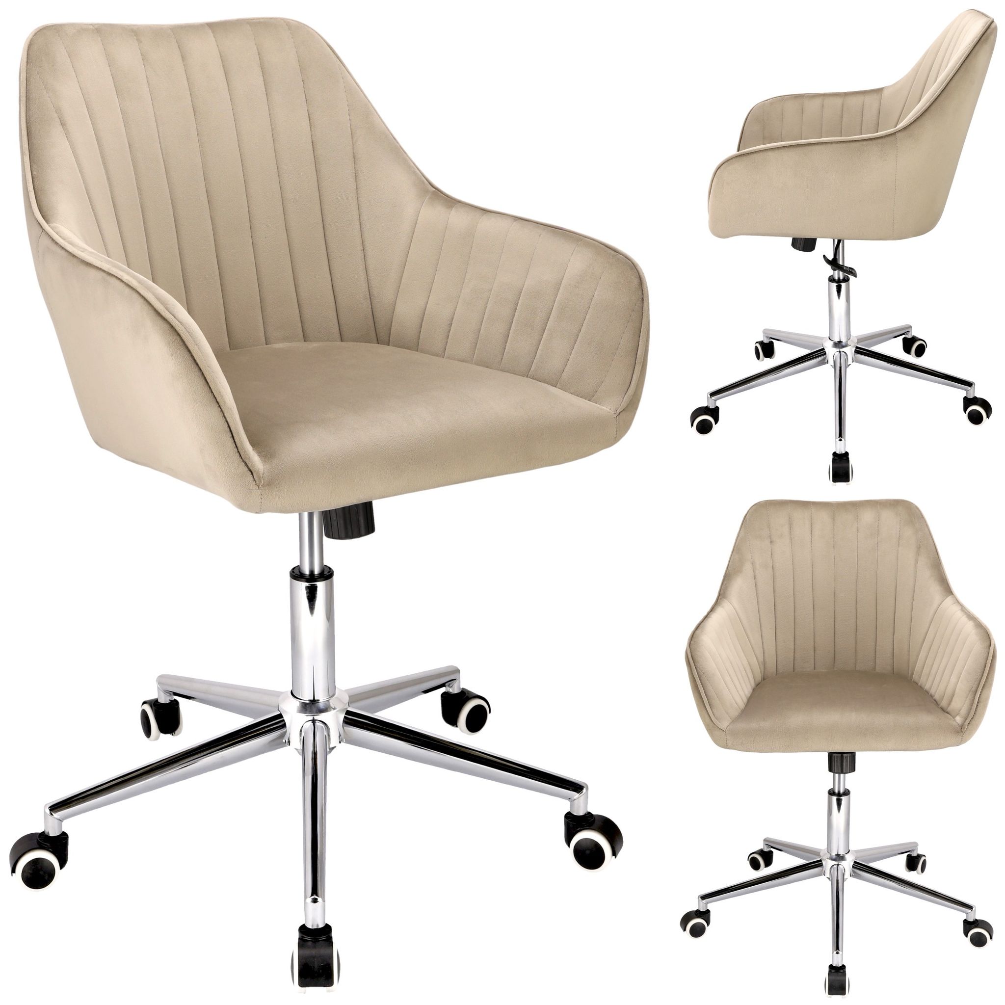 Fauteuil De Bureau Pivotant Corum Élégant Pour Le Bureau