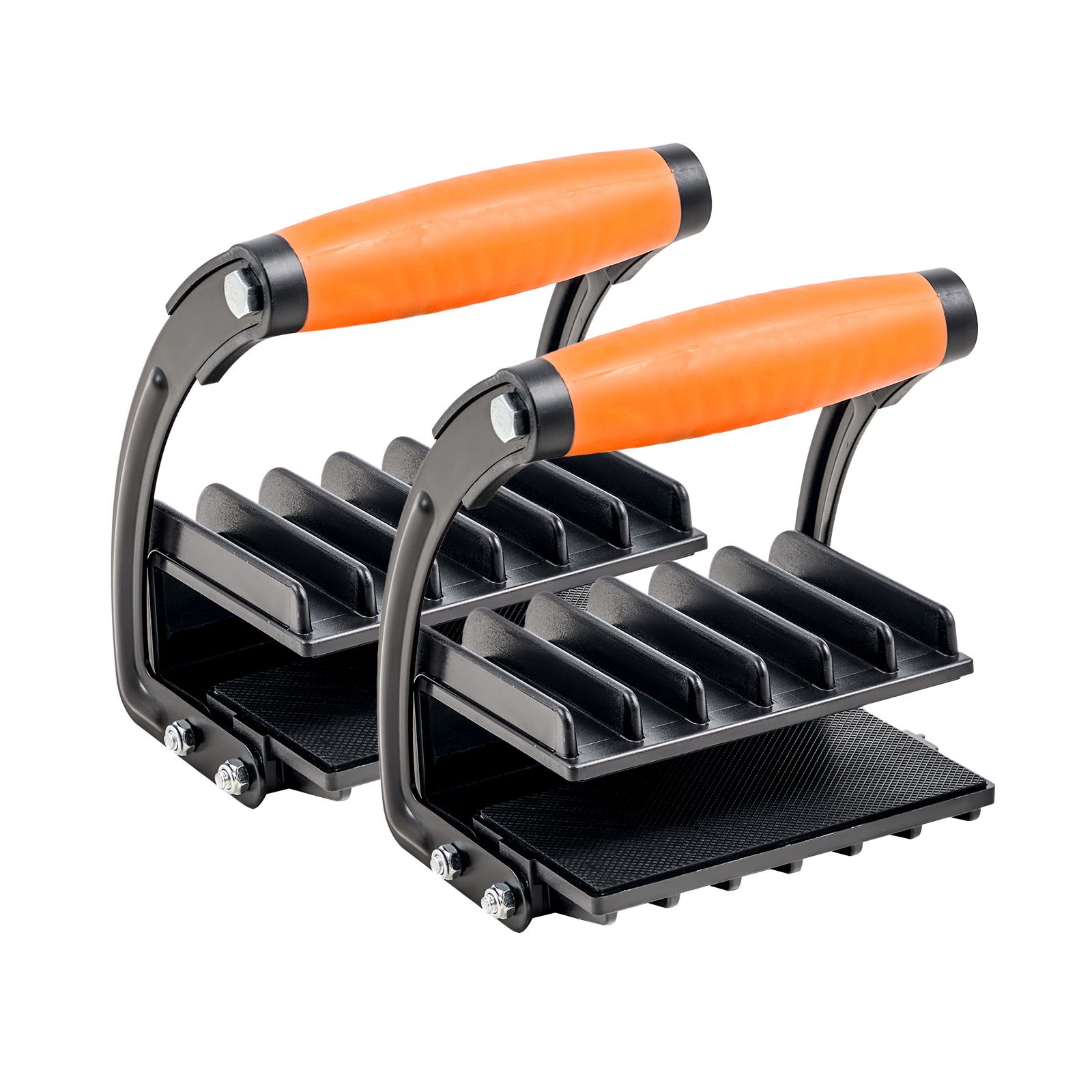 Porte-panneaux réglable avec poignées antidérapantes, pour panneaux de 0 à 25,4 mm, lot de 2