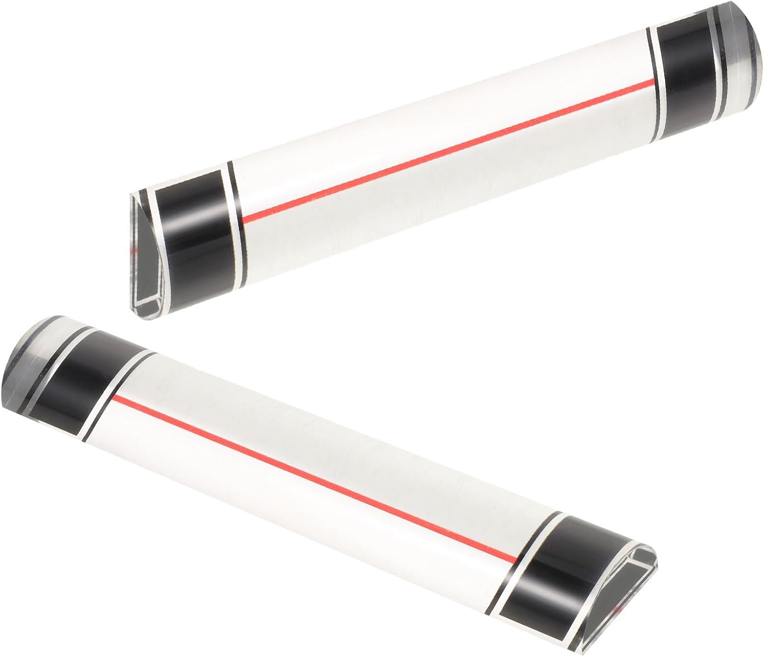 Règle loupe acrylique x2 avec marque-page, pour lecture et mah-jong