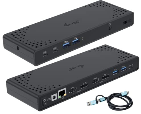 I-Tec Dockingstation Gen2 Usb 3.0 / Usb-C / Thunderbolt 3 Dual Display + Stromversorgung 100W - Bild 11