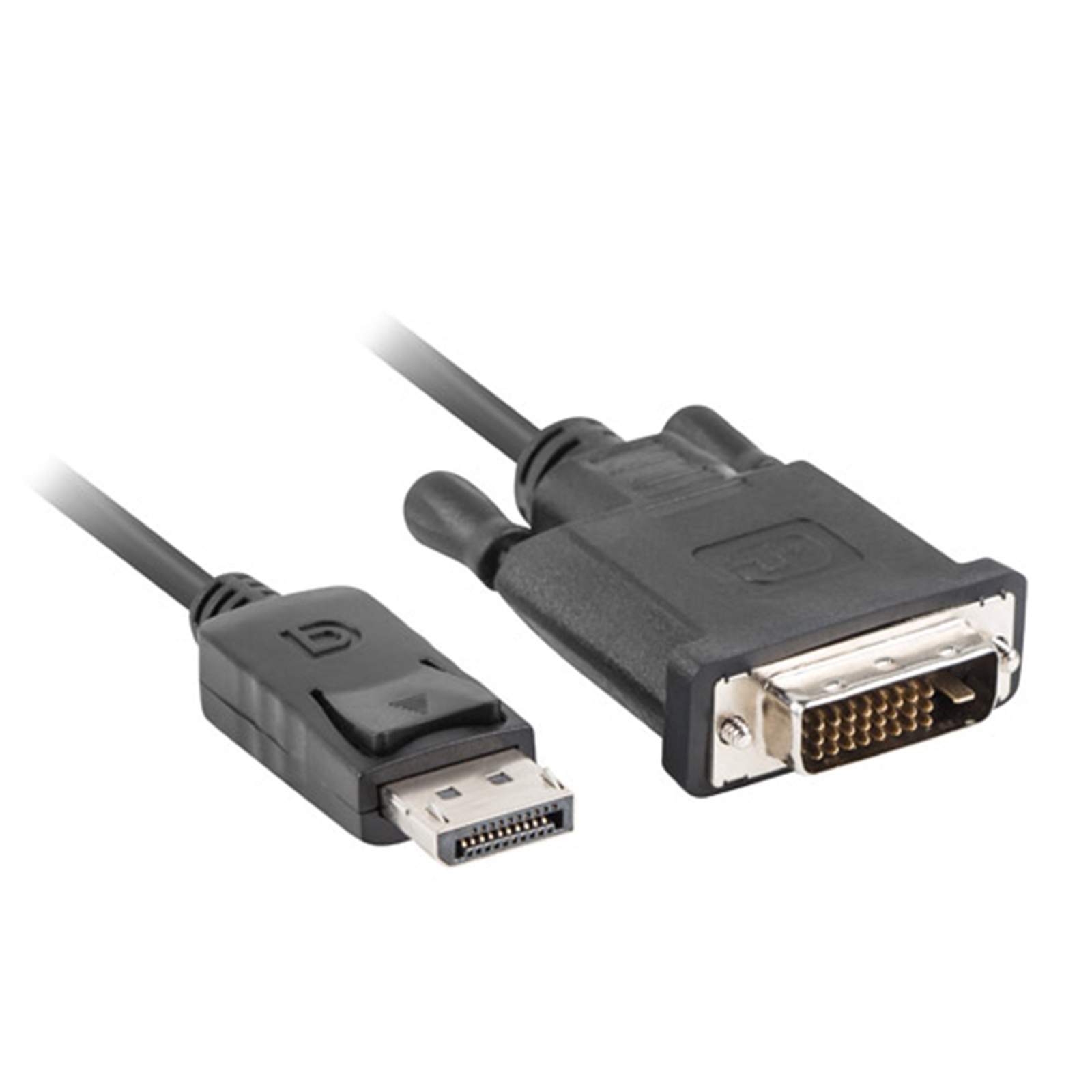 Lanberg Schwarz Displayport V1.2 - Dvi-D (24+1) Stecker/Stecker Adapterkabel 1,8 M Dual Link - Bild 5