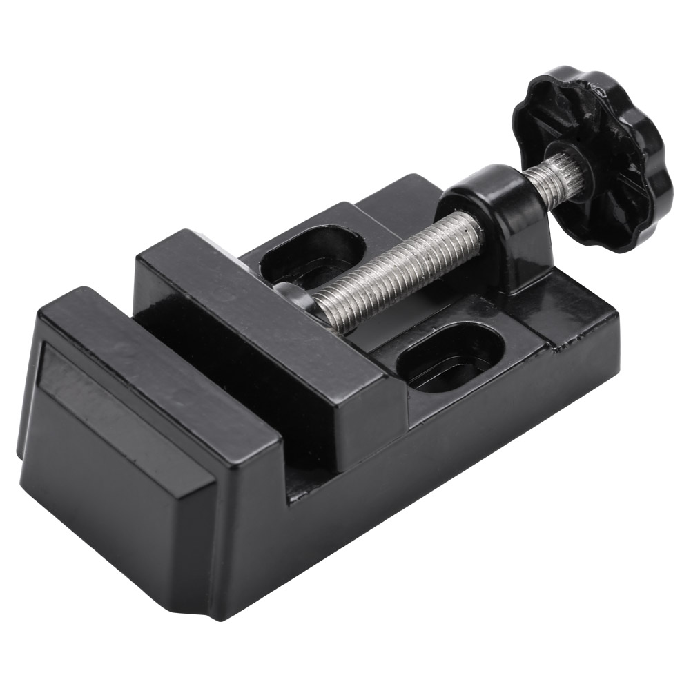 Mini étau d'établi en alliage d'aluminium, 110 mm, 235 g, usage domestique et précision
