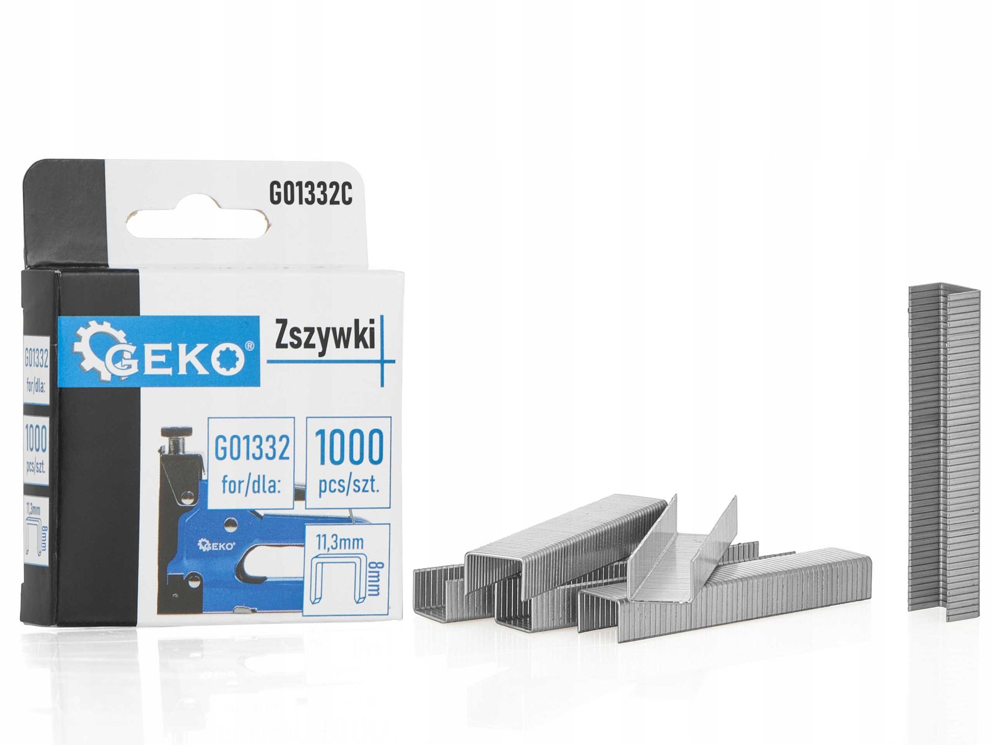 Import Heftklammern 1, 2 X 11, 3 Mm 8 Mm 1000 Stück.