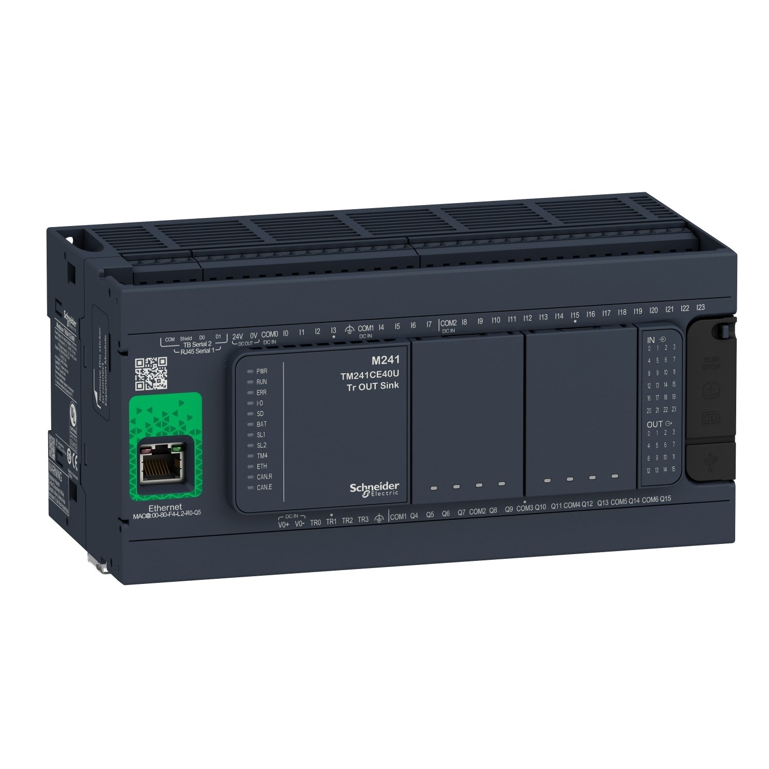 Schneider Electric Sps-Steuerung M241 Ethern. Tm241ce40r - Image 6