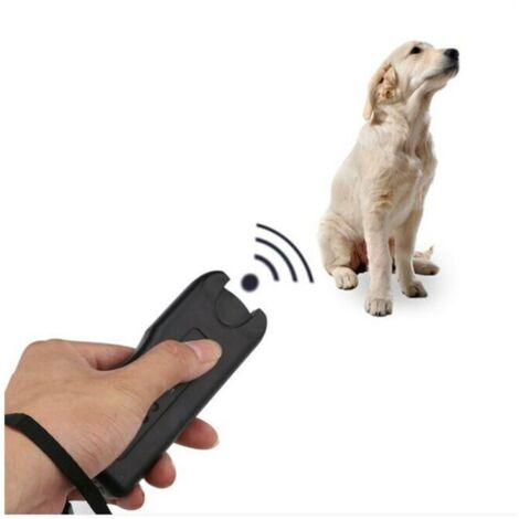 Repellente Per Cani A Ultrasuoni, Dispositivo Antiabbaio Portatile 3 In 1, Dissuasore Per Cani, Controller Antiabbaio A Led Per Uso Esterno, Dispositivo Antiabbaio Per Cani Di Piccola E Grande Taglia.