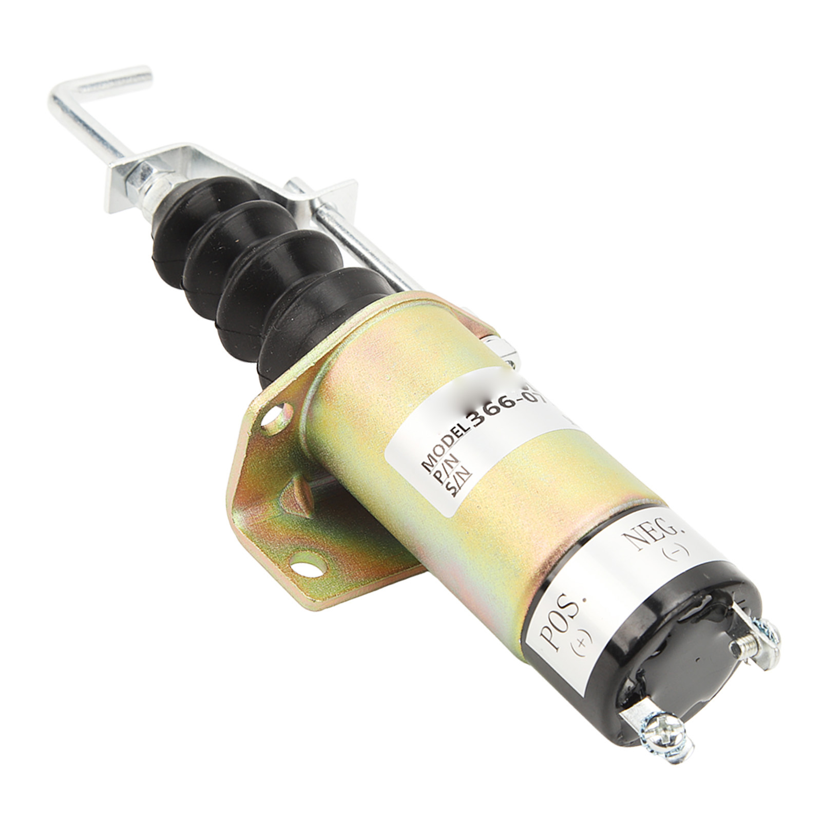 Électrovanne d'arrêt de carburant 12 V DC pour groupe électrogène, acier allié, compatible 366-07197 et SA-3405T