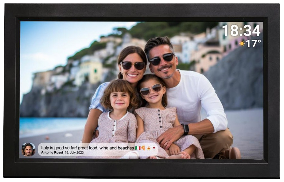 DENVER FRAMEO PFF-1503B - Black - Bild 7