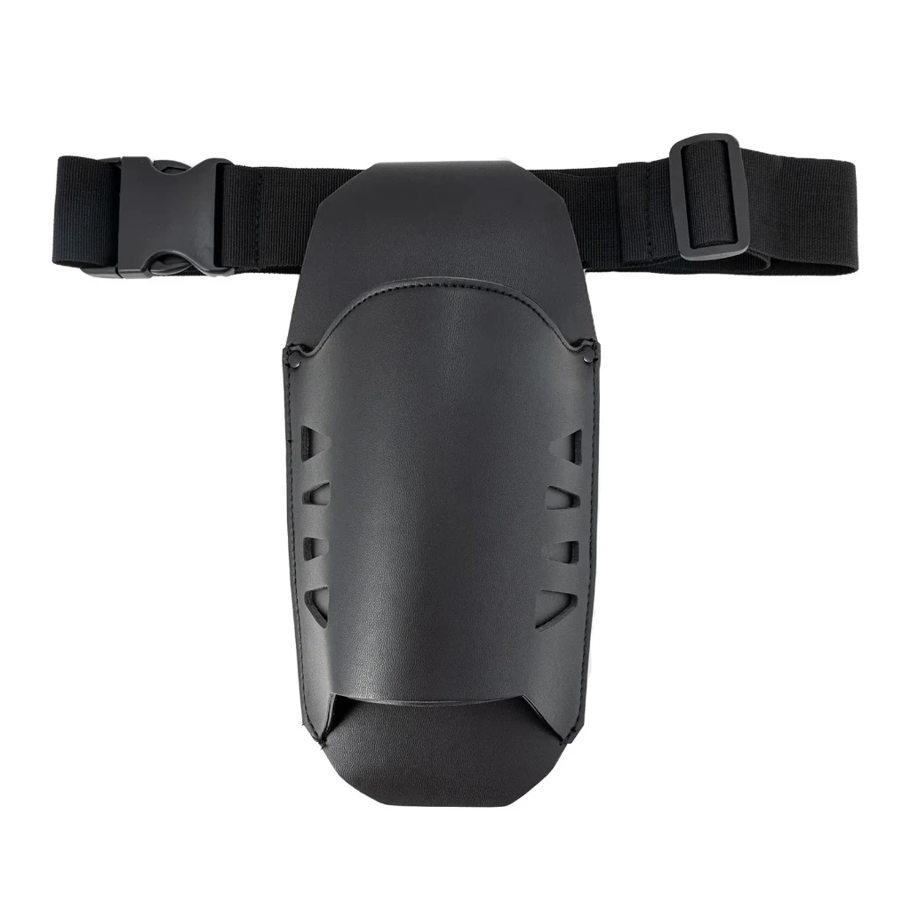 Sacoche à outils électricien résistante à la chaleur en PVC, 31 cm x 14,5 cm, noire