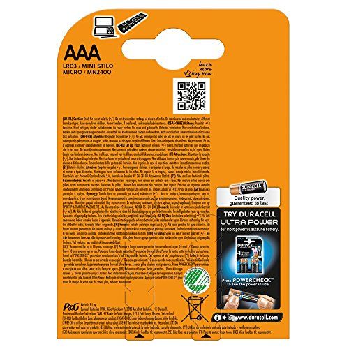 Duracell Schwarz/Gold Plus Power Einwegbatterie Aaa Alkali - Bild 3