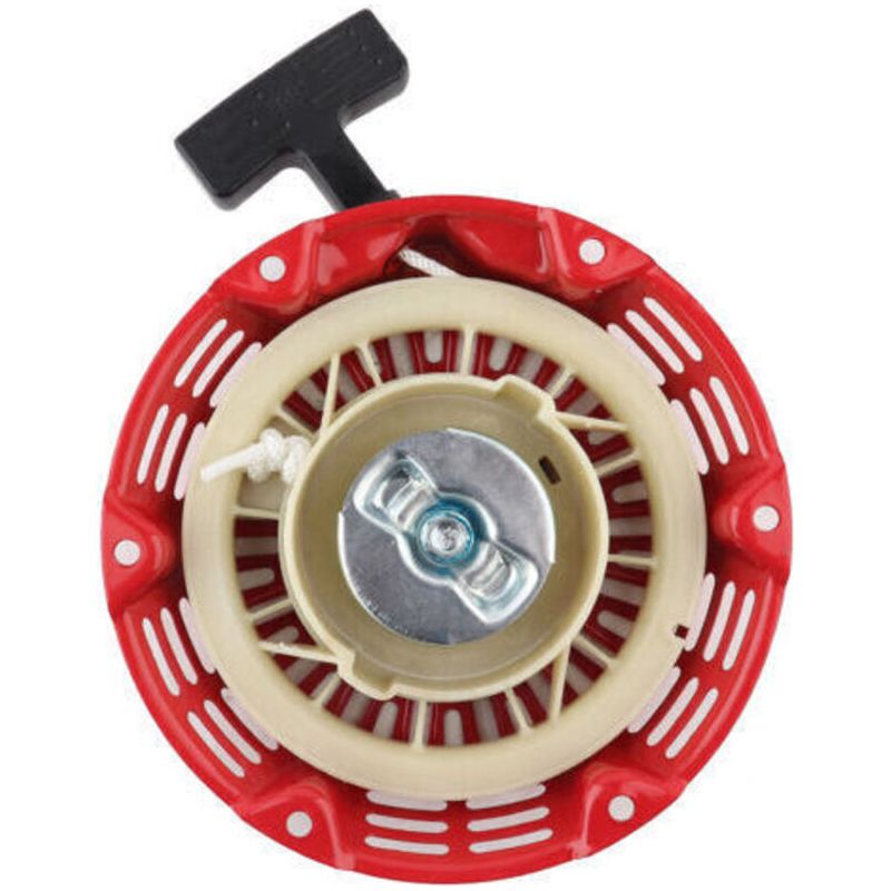 Démarreur à lanceur pour groupe électrogène 168F 170F 2-3 kW, rouge
