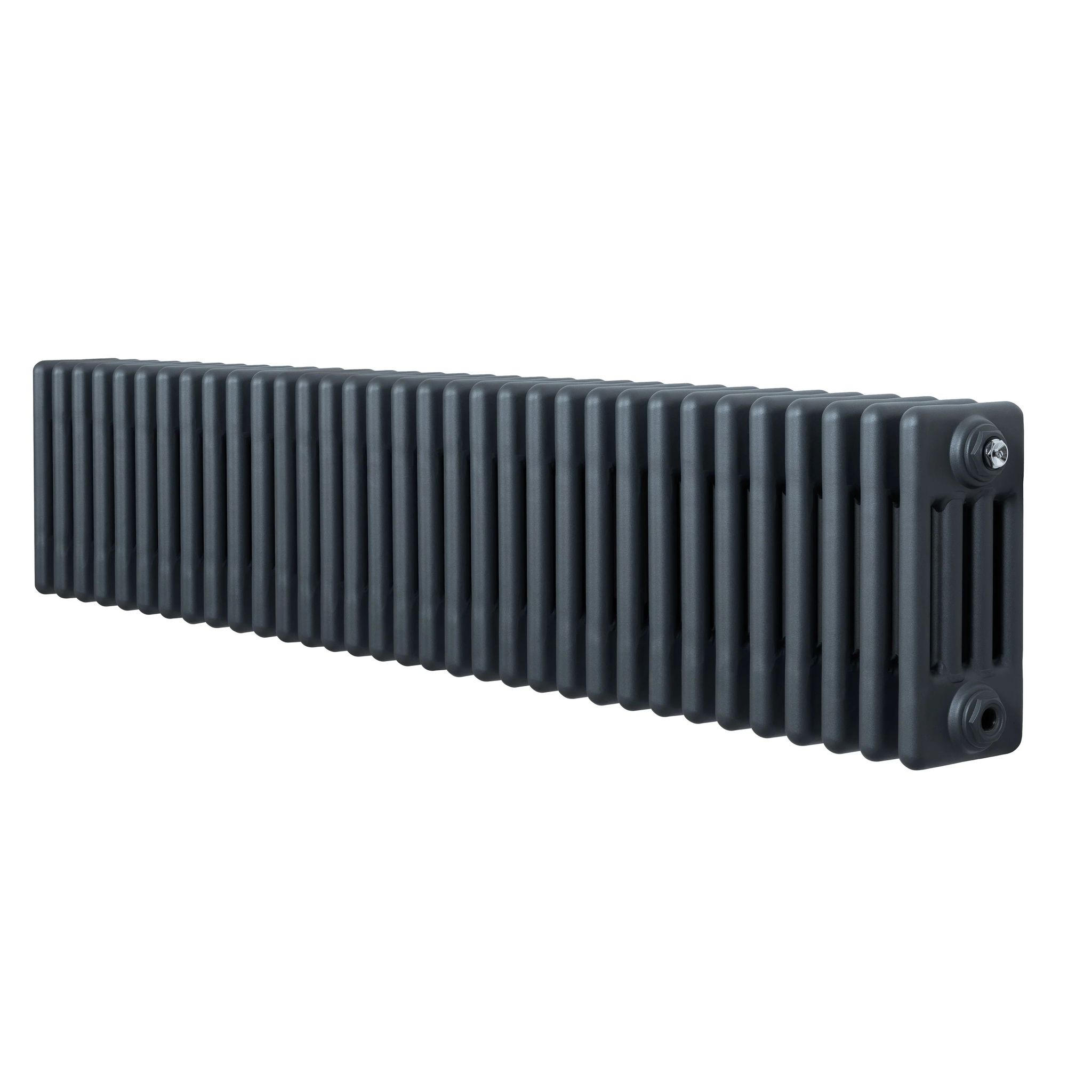 Monster Shop Traditional 4 Column Radiator - 300 X 1505mm - Anthracite