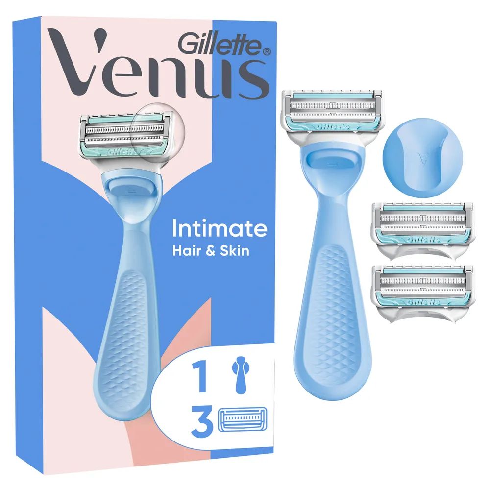 Gillette Damen Violett Nassrasierer, Venus Für Den Intimbereich - Bild 3