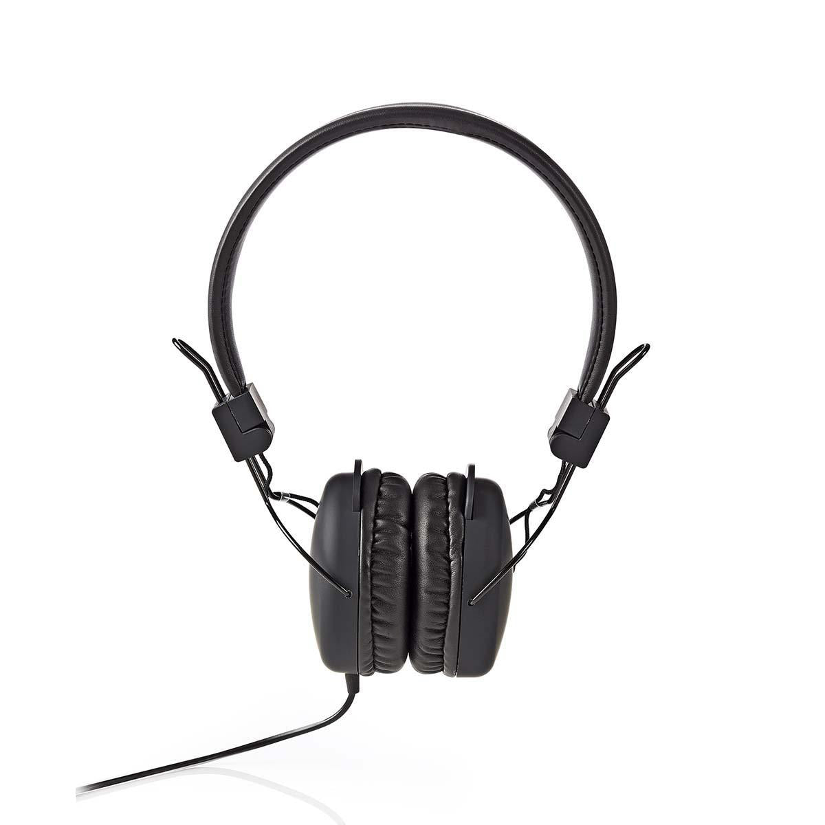 Nedis HPWD1100BK Kopfhörer (Kabelgebunden), Kopfhörer, Schwarz - Bild 5