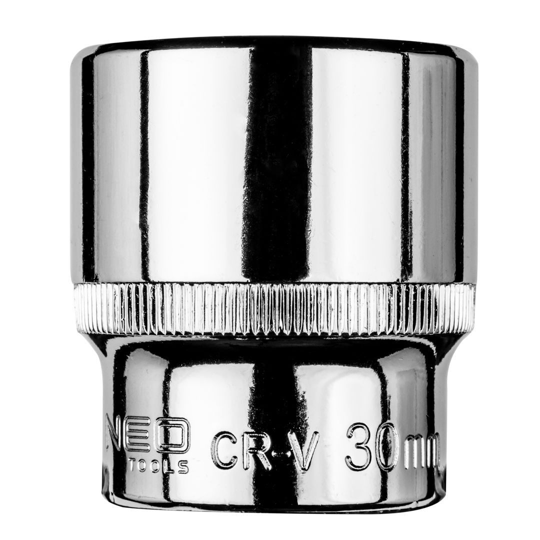 Tresice France Versilbert 1/2"-Sechskantnuss, 30 Mm