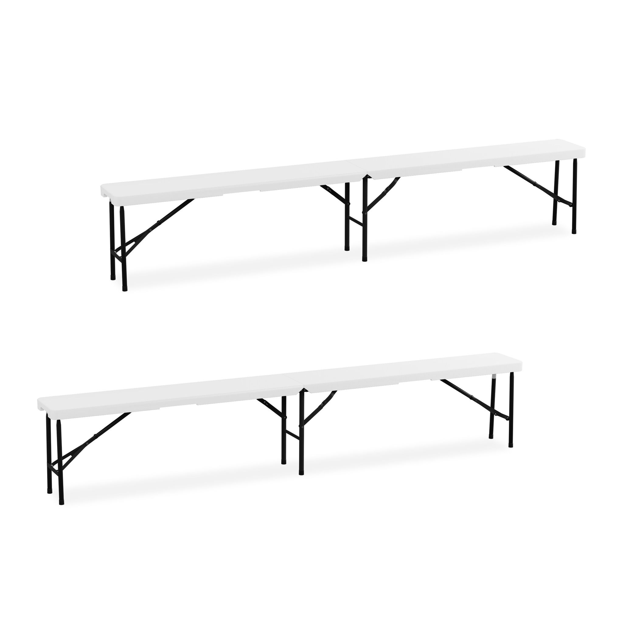 Relaxdays - Banc Pliable, Lot De 2