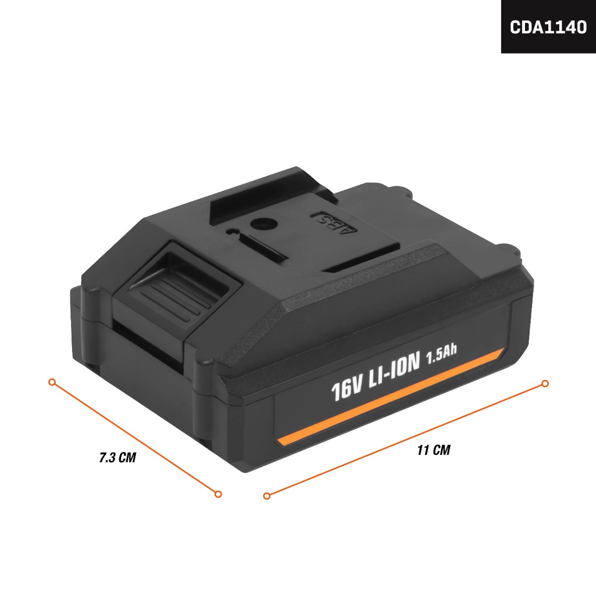 Ferm Cda1140 Akku 16v - 1.5ah Li-ion Für Cdm1134 Und Cdm1139 (neues Modell)