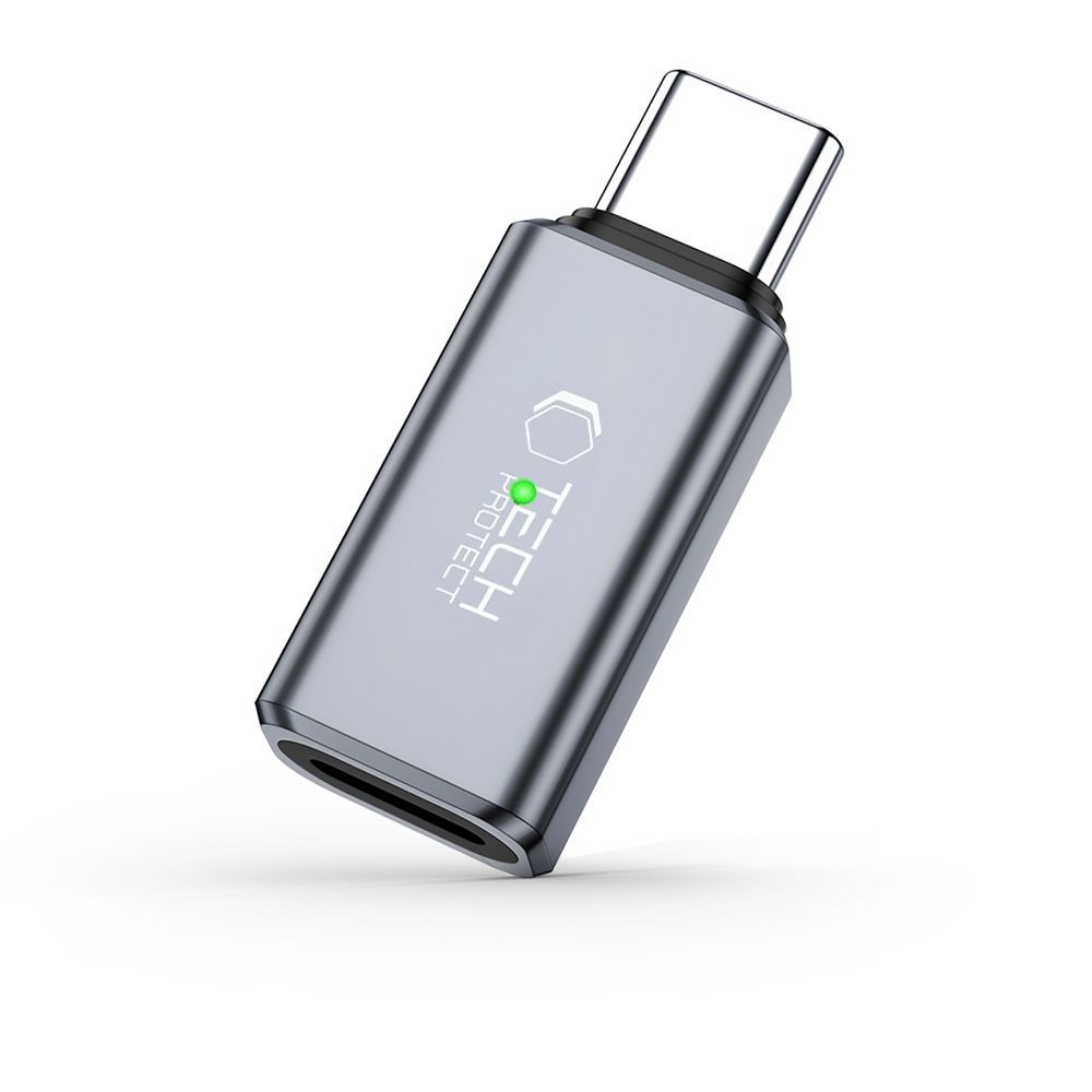 Tech-Protect Grau Ultraboost Type-C Auf Lightning Adapter – - Image 2
