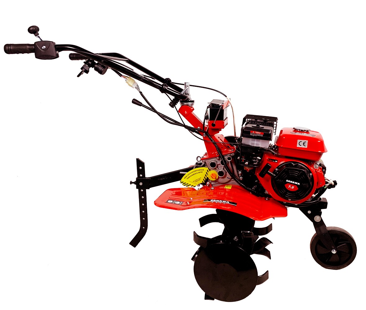 Sakawa - Motocoltivatore Motozappa 7,5 Cv 3 Vel Arranco Elettrico SAKAWA