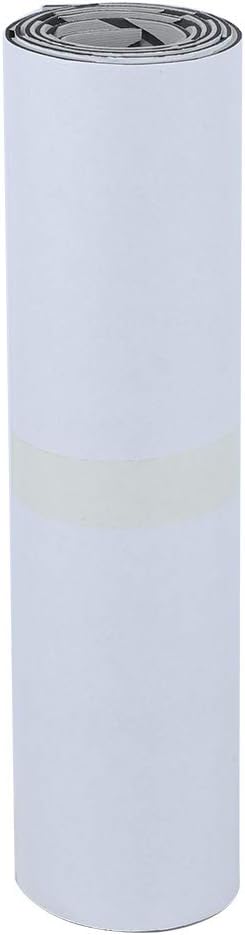 Tapis antidérapant EVA motif losange avec bande adhésive, blanc