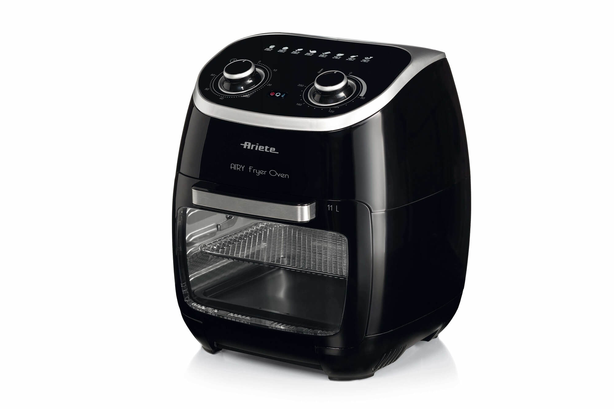 Ariete Schwarz 4619 Heißluftfritteuse 11 Liter