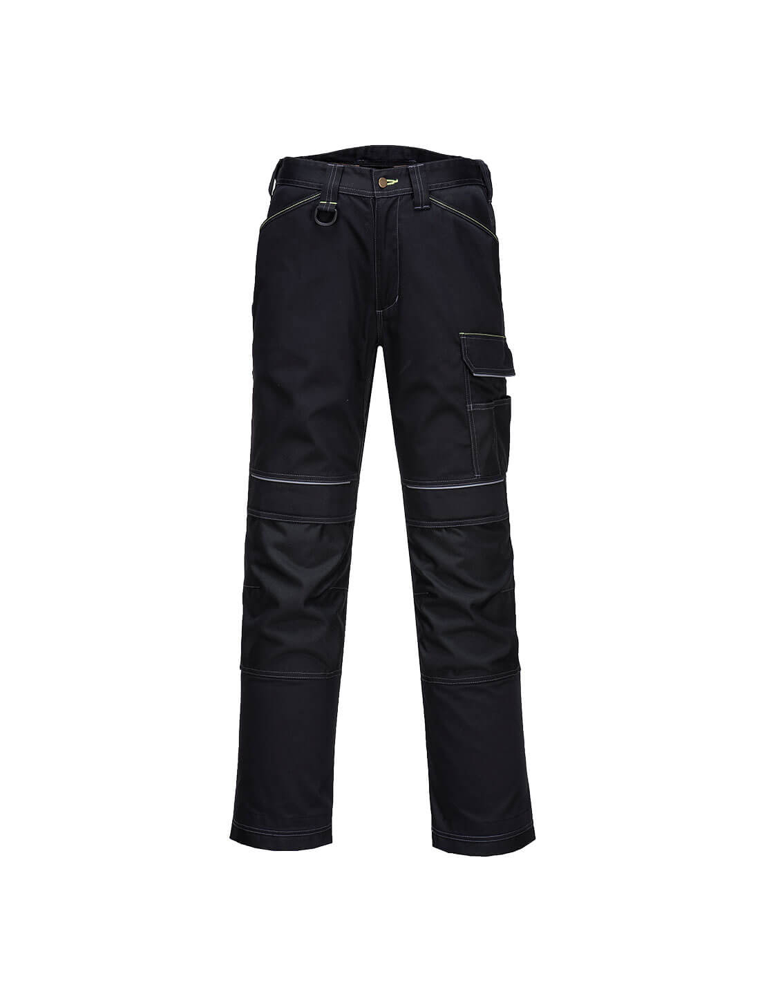Schwarz Winter-Arbeitshose Pw3 Gefã¼Ttert 2XL - De(54) - Uk(42) - Bild 3