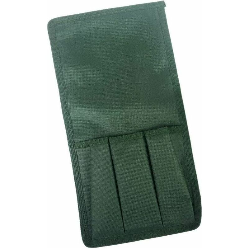 Sac à outils de jardin pliable en tissu, multi-poches grande capacité, vert