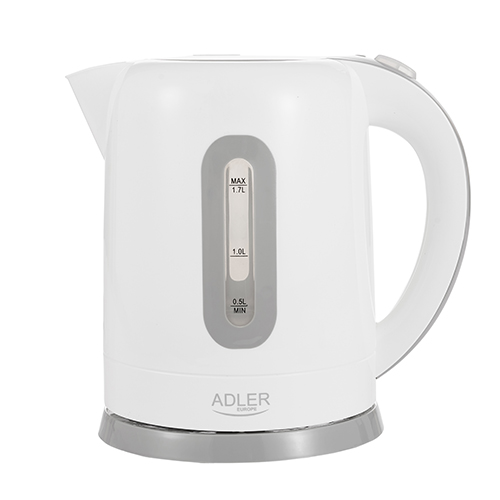 Adler Ad 1234 Elektrischer Wasserkocher 7 Tassen, 1,7 Liter, 2200 W, Bpa-Frei, 2200 W, 1,7 Liter, Kunststoff, Blau, Farbe White - Bild 3