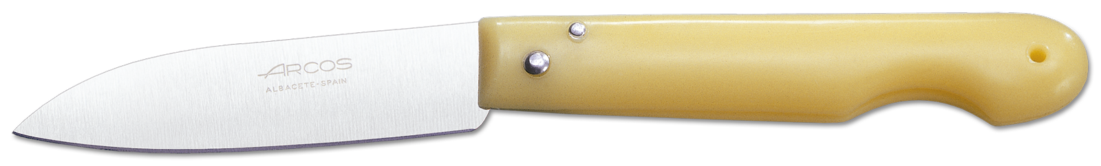 Arcos Gelb - Profi-Messer 485900 Aus Nitrum® Edelstahl, Mango Aus Em Polypropylen Und 8,5 Cm Klinge In Einer Präsentationsbox.