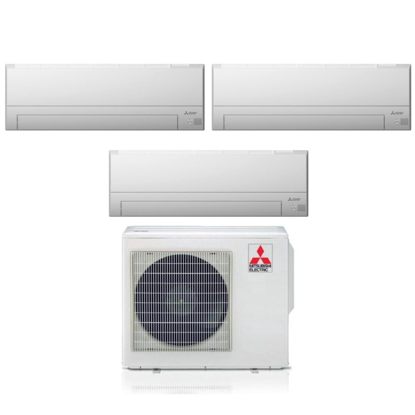 Condizionatore Trial Split Mitsubishi Electric Msz-bt 7+7+9 Con Mxz-3f54vf Wi-fi Integrato