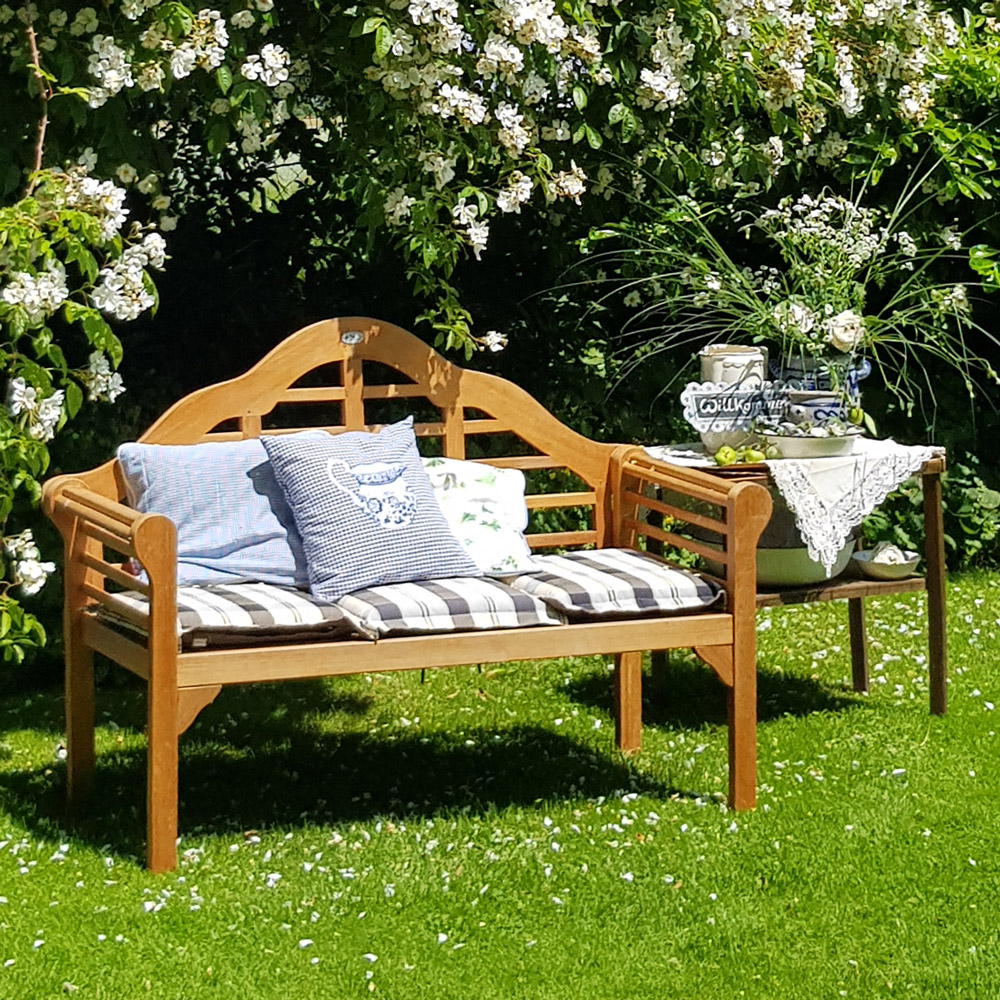Deuba – Banc De Jardin En Bois D'Eucalyptus Pré-huilé 2 Places