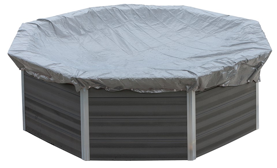 Gre Grau Winterabdeckungen Für Wpc Pools Wählen Sie Die Größe Ihres Pools:oval - 524X386 Cm Cikpco52