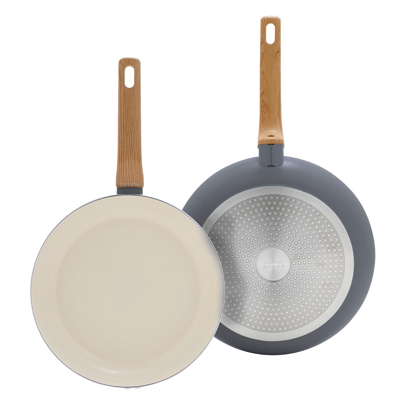 Greenpan Essence (cc010211-001) 26+30cm Set Grau Pfannen-set