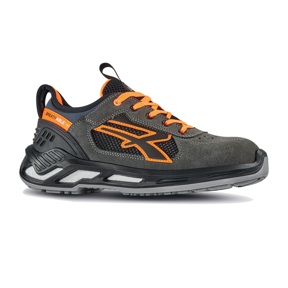 Scarpe Upower Red 360 Ryder S1p Grigio arancione 40