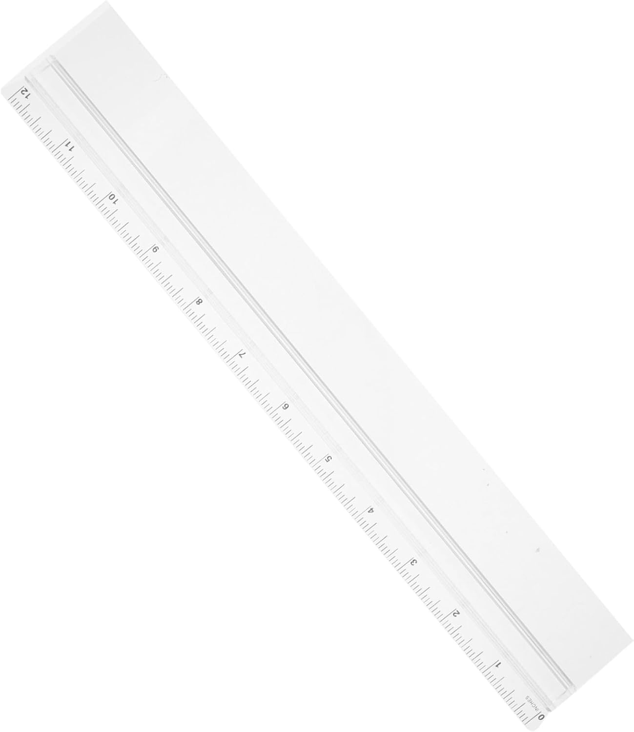 Règle loupe transparente avec graduation, outil de dessin et de mesure