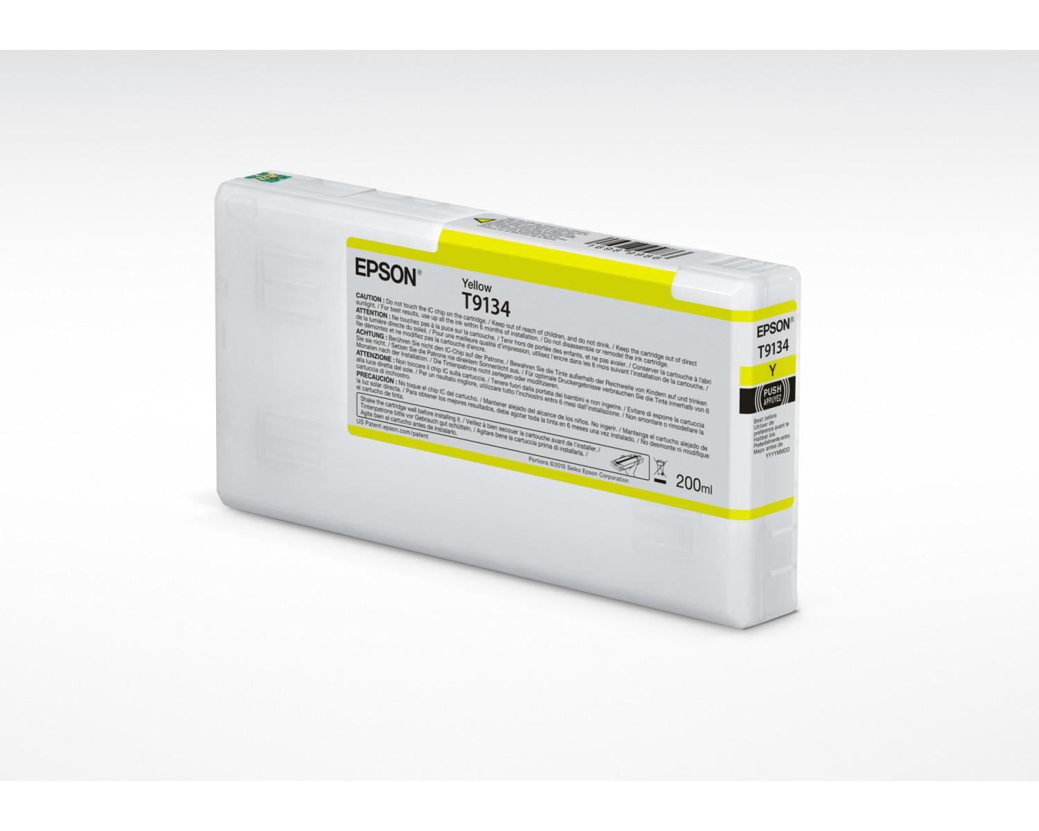 Epson T9134 Cartuccia D'Inchiostro 1 Pz Originale Resa Standard Giallo Epson