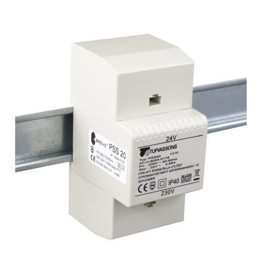 Breve Einphasentransformator Pss 60 230/24V Ip30 Für Din Th-35 Schiene Im Anreihgehäuse