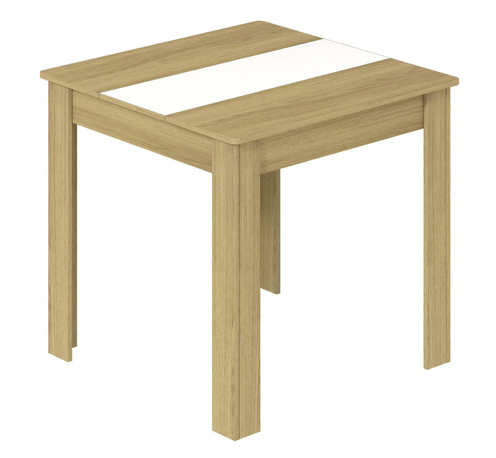 Table À Manger Table De Cuisine 80x80 Disalo 75x80x80 - Vcm