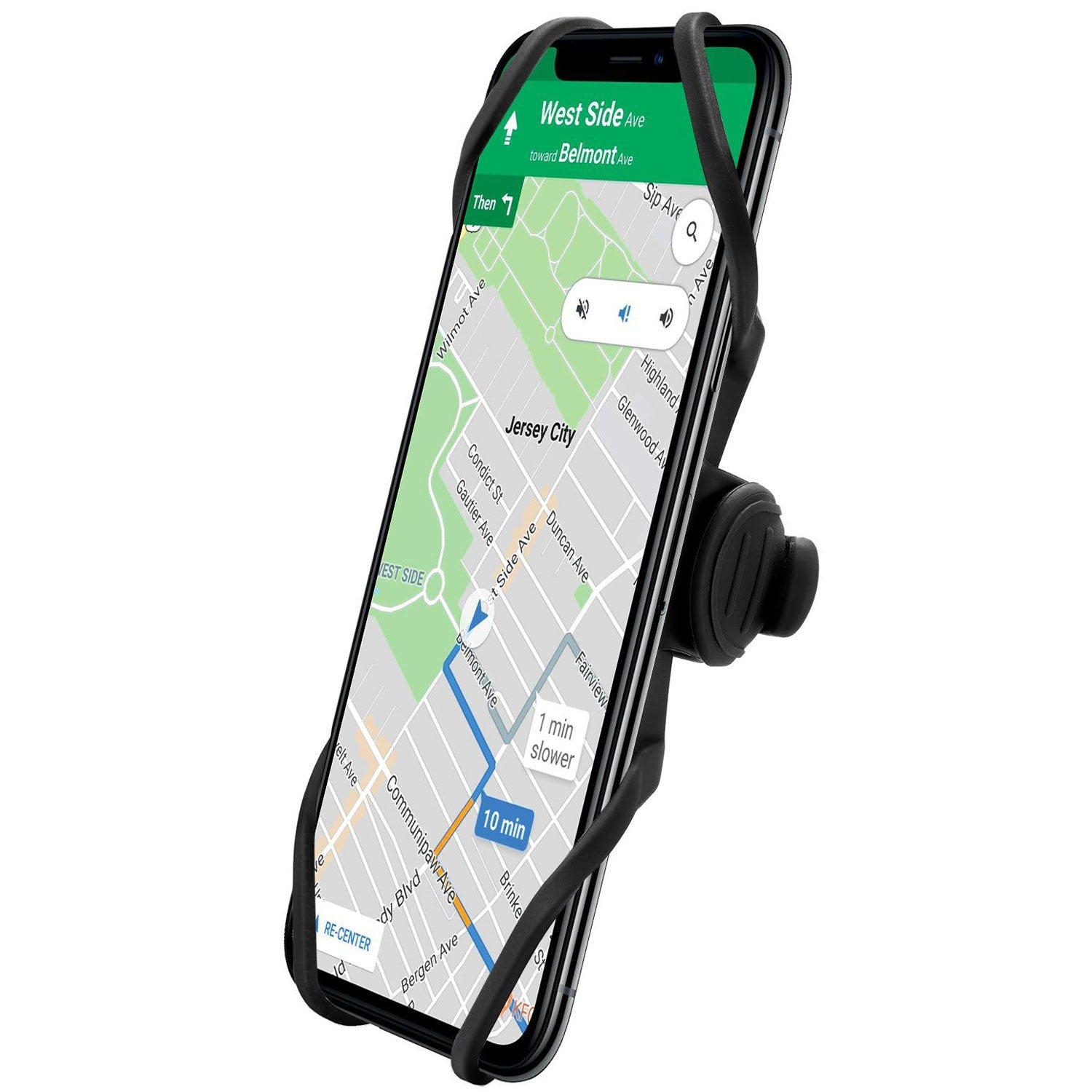 Celly Schwarz Swipe Bike Passive Halterung Handy/Smartphone
