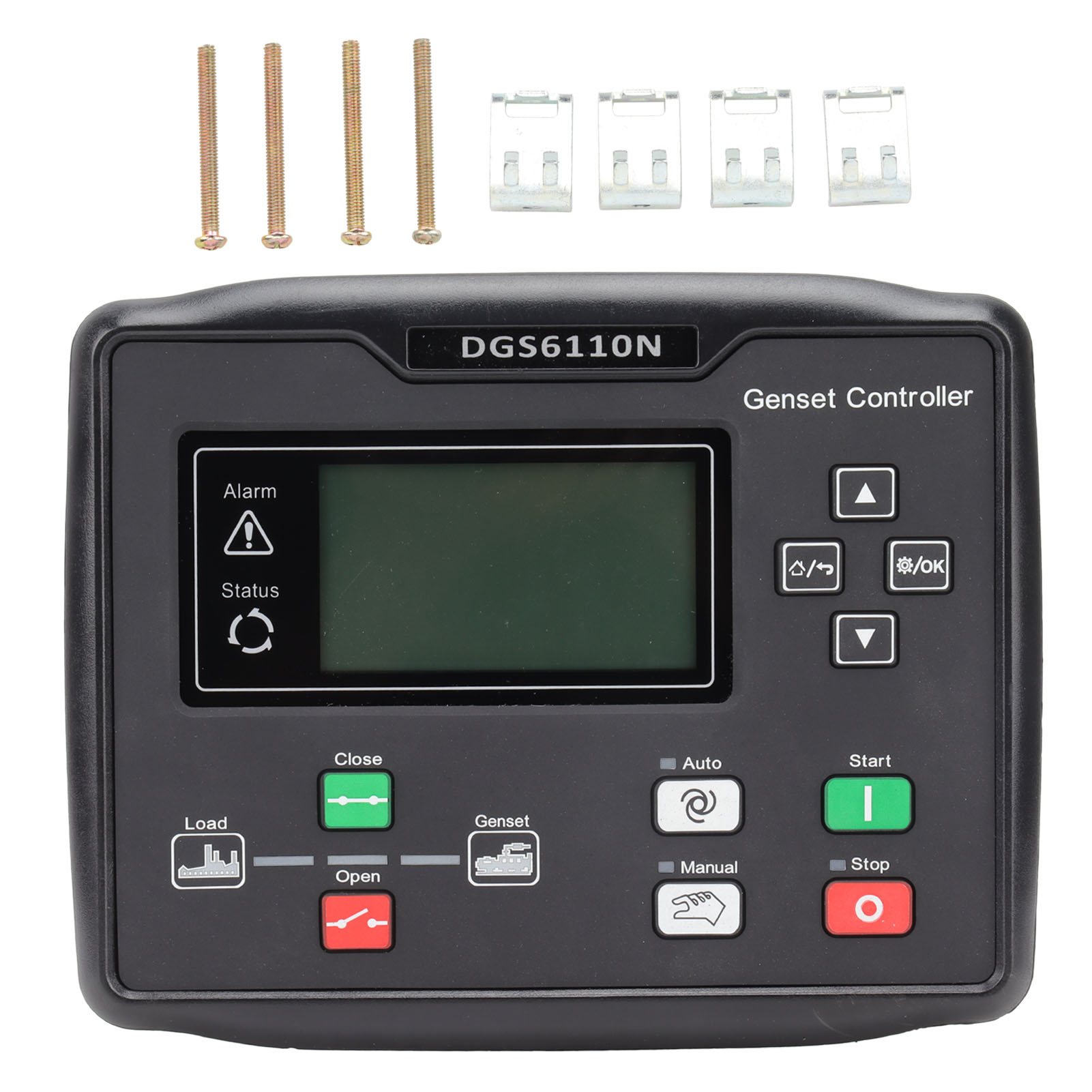 Panneau de commande automatique DGS6110n pour groupe électrogène, surveillance 15-360 V, manuel ou automatique