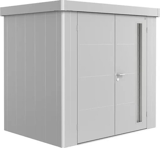 Biohort Abri de jardin Neo 1B Porte double Quartz gris