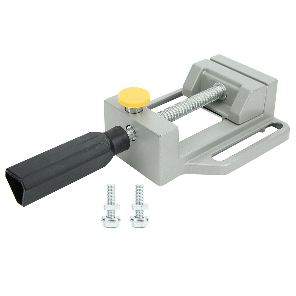 Serre-joint de table à dégagement rapide en alliage d'aluminium, capacité 10 cm, fixation par vis