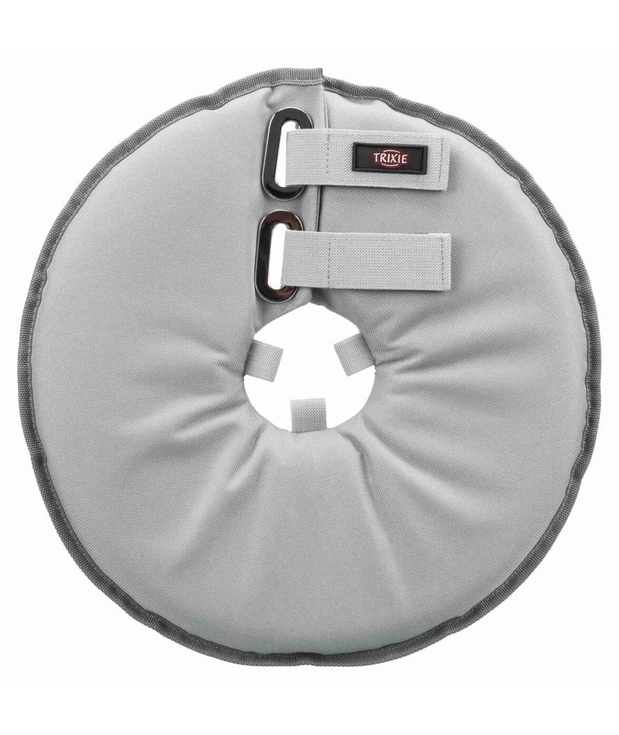 TRIXIE Schutzkragen, Polyester/Schaumstoff, XS: 23–27 cm/13 cm, grau - Image 6