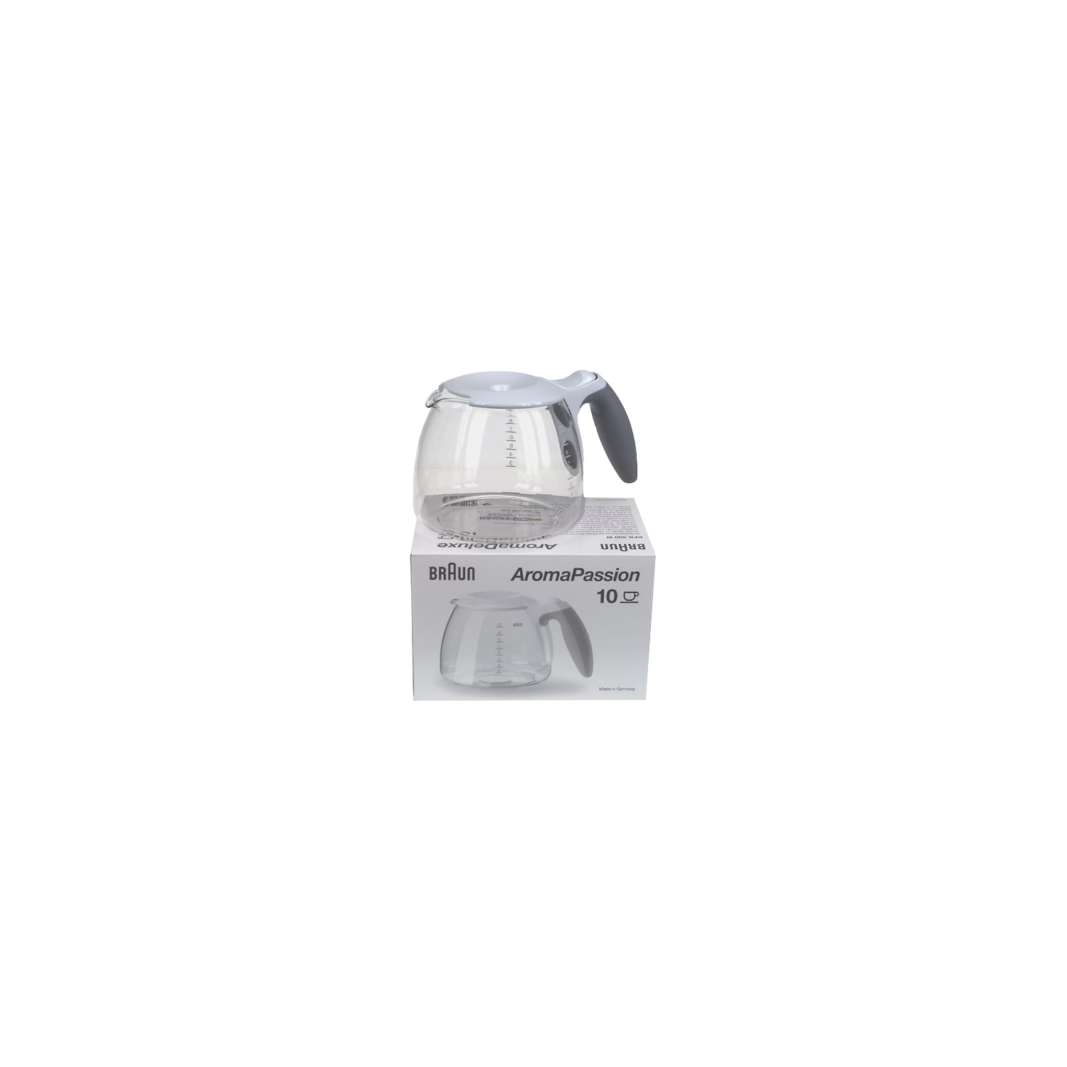 Braun Weiß - Glaskanne Aromapassion 10 T White (63104705) - Ax13210011 - 4210201643043
