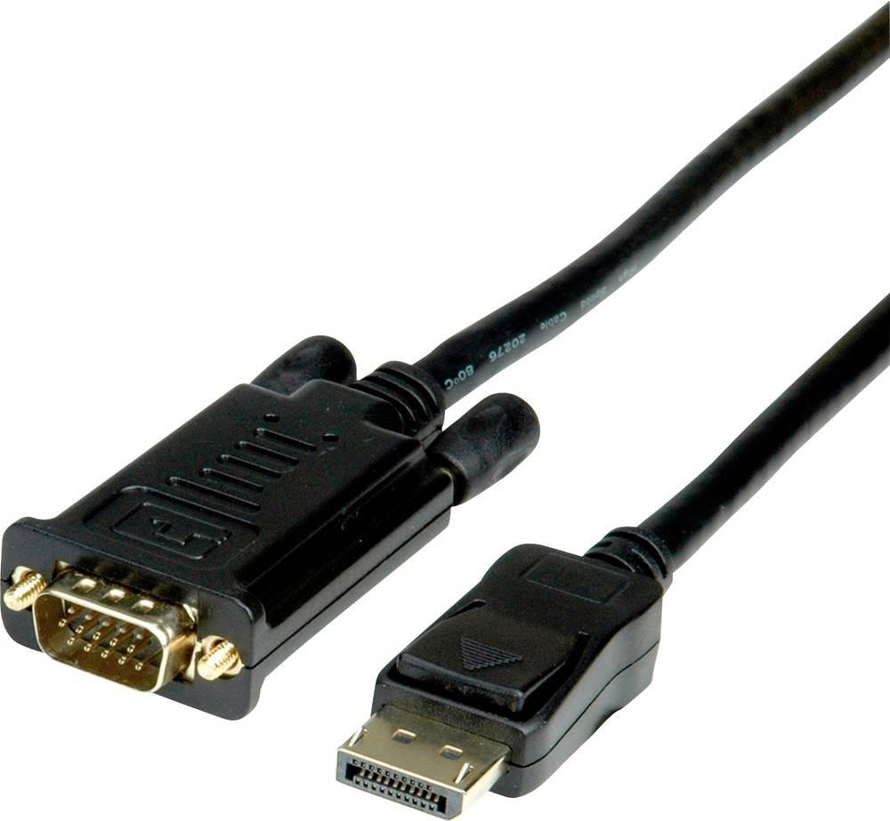 Value 11.99.5802, 2 m, VGA (D-Sub), DisplayPort, Männlich, Männlich, 1920 x 1200 Pixel - Bild 3