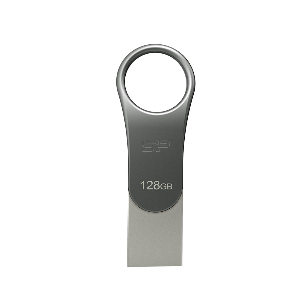 Silicon-Power Usb-Stick Silicon Power Mobile C80 128Gb Usb Type-A/Type-C 3.2 Gen1 Drehbar - Bild 3
