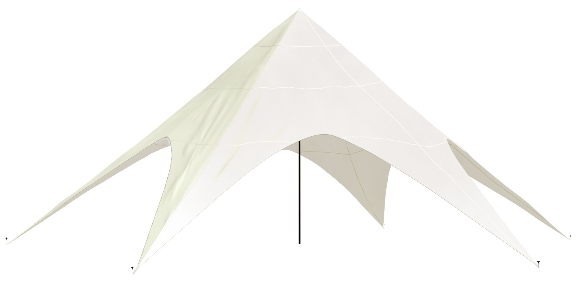 Clp Sternzelt 12 Meter Durchmesser Creme