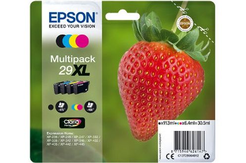 Epson Schwarz/Gelb Strawberry C13t29964022 Druckerpatrone 1 Stück(E) Original Cyan, Magenta, - Bild 6
