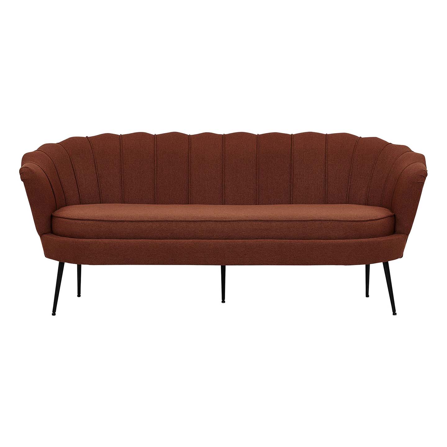 Venture Home Rot Sofa + Bettsofa, Sofa Calais (3-Sitzer) - Bild 3