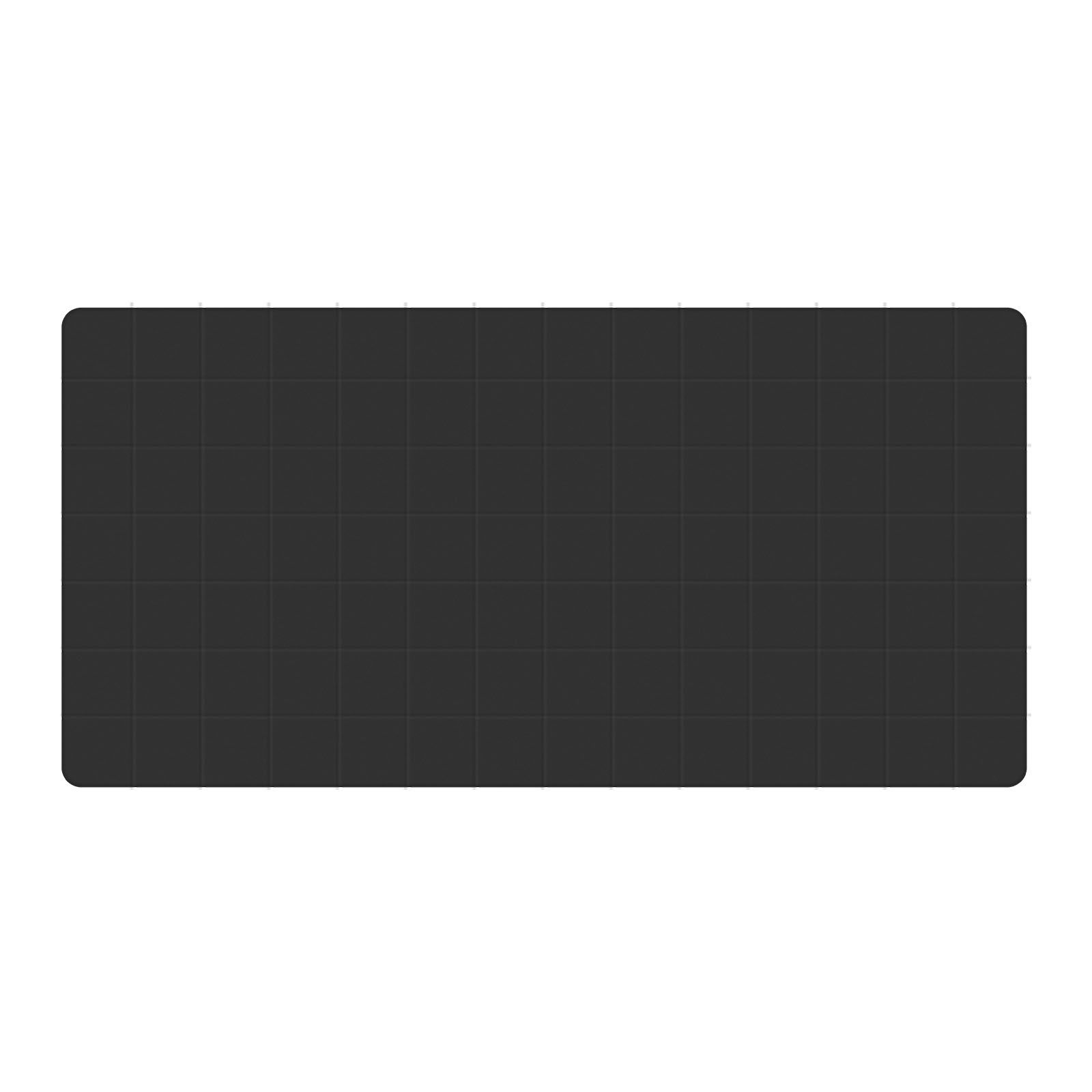 Palette plastique HDPE empilable, charge max 1000 kg, 1000 x 500 x 136 mm, noir, 1 pièce